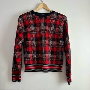 Scotch & Soda • Tartan Plaid Sweater‎